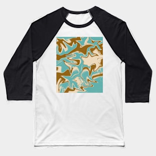 swirl design Baseball T-Shirt